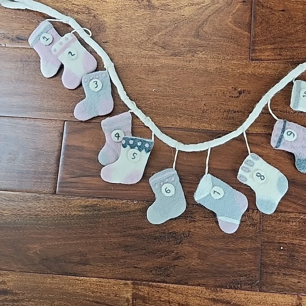 Advent Christmas Garland